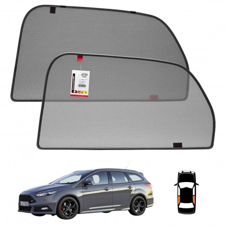 OEM Sun Protection For Rear Windows Ford Focus III 2011+