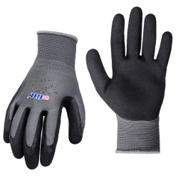Latex work gloves