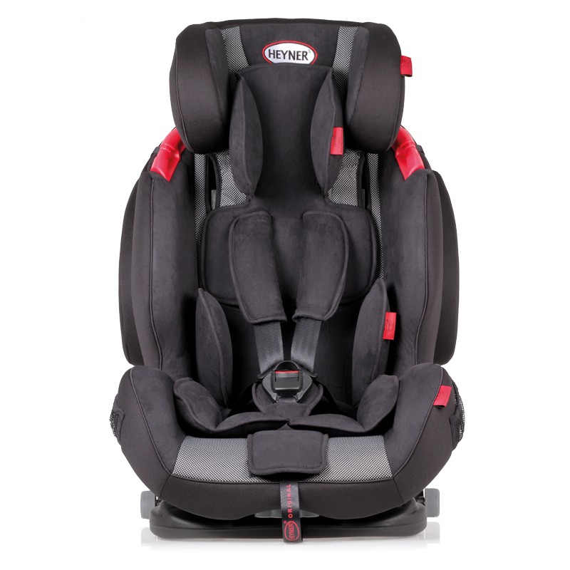 Quality HEYNER® Isofix baby child car seat >12 yrs Capsula Multifix RACING RED 
